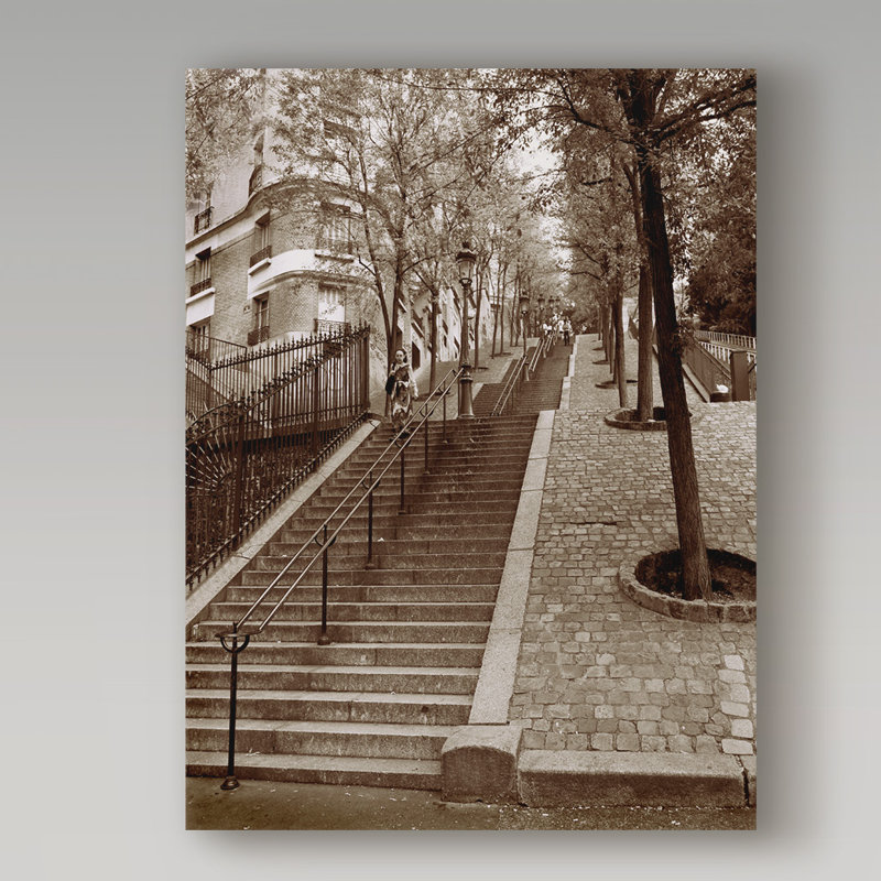 Avisha «Sepia 1», reproduction de photo sur toile tendue, H 19 po x l 14 po