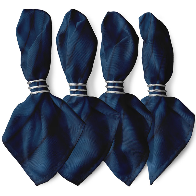 Ensemble de serviettes 4 pièces Viet pool, Bleu marine