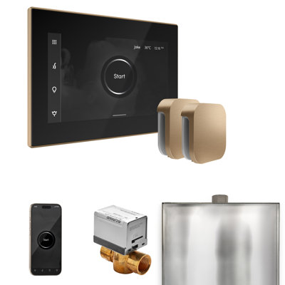 XButler Max Steam Shower Control Package with iSteamX Control and Steamhead 