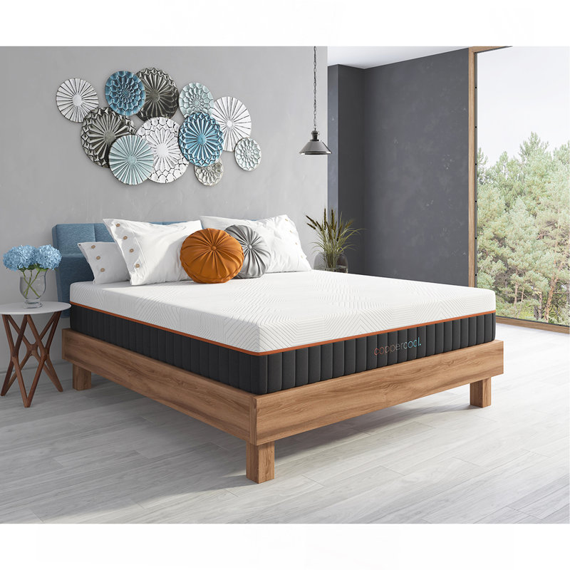 Matelas en mousse viscoélastique 12 ", Grand lit
