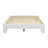 Boyd Sleep Lugano Platform Bed Frame - Modern Minimalist Design, Solid Wooden Slat Support, No Box Spring Needed, Easy Assembly, Noise-Free Construction, Sleek Bedroom Furniture- Lugano Collection-2016886951-2016886945