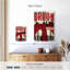 Aime, grunge rouge, pont de Brooklyn-108439076