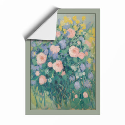 Abundance of Roses Botanical - Framed Print