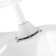 56 In.Intergrated Led Ceiling Fan With White Abs Blade