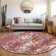 Premium Machine Washable Prisco Garnet Rug