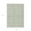 Tapis intérieur lavable rayé vert 3 pi x 5 pi