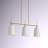 Lidia 3 - Light Dimmable Square / Rectangle Chandelier
