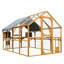 Poulailler en bois avec toit imperméable Walk-In-159168877