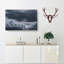 The Mood Of The Clouds - Wrapped Canvas-55358605