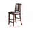Upholstered Counter Height Chairs, Set Of 2