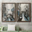 Venise I - ensemble de 2 reproductions d'art-1099009518-1099009504-1099009519