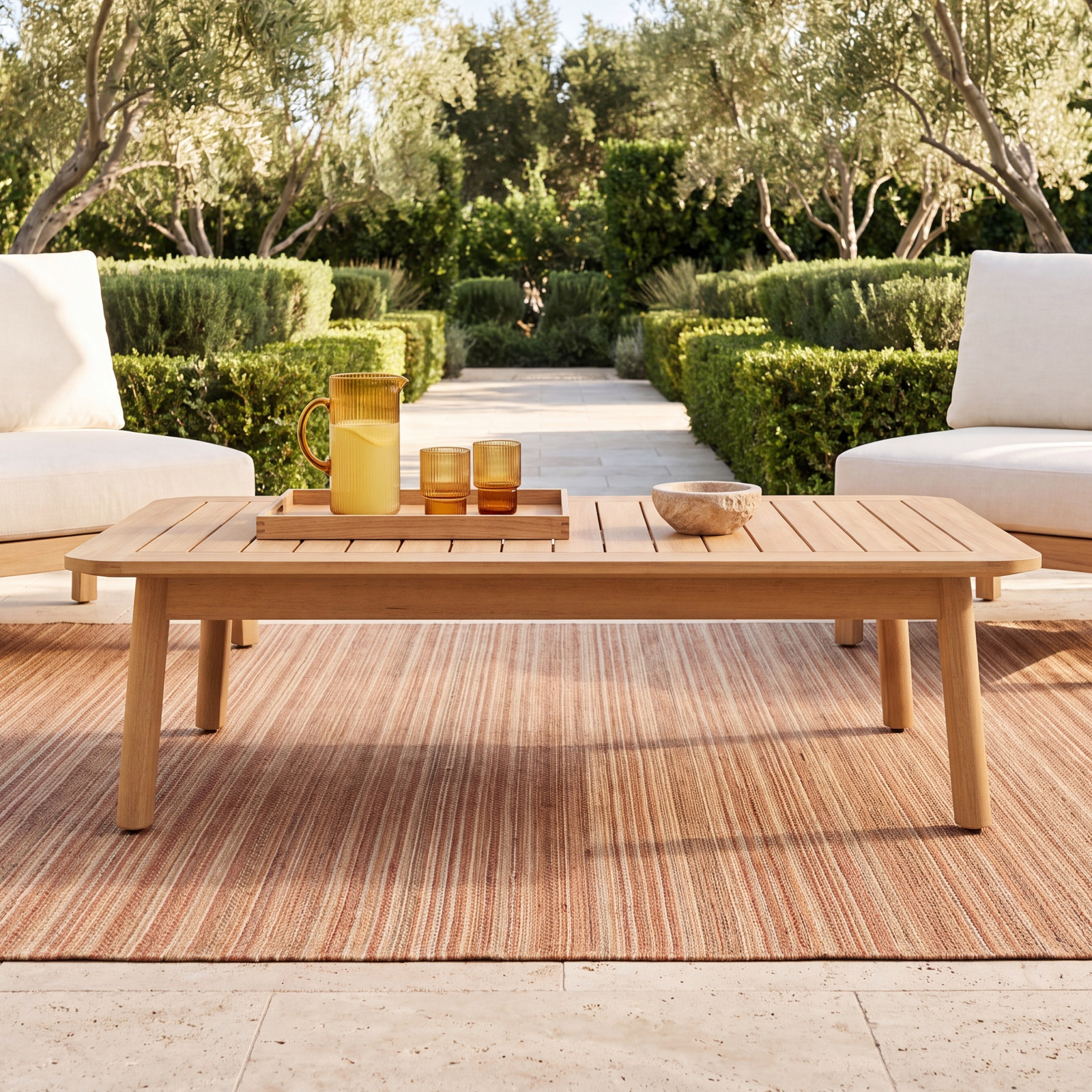 Maia 48" Teak Patio Table