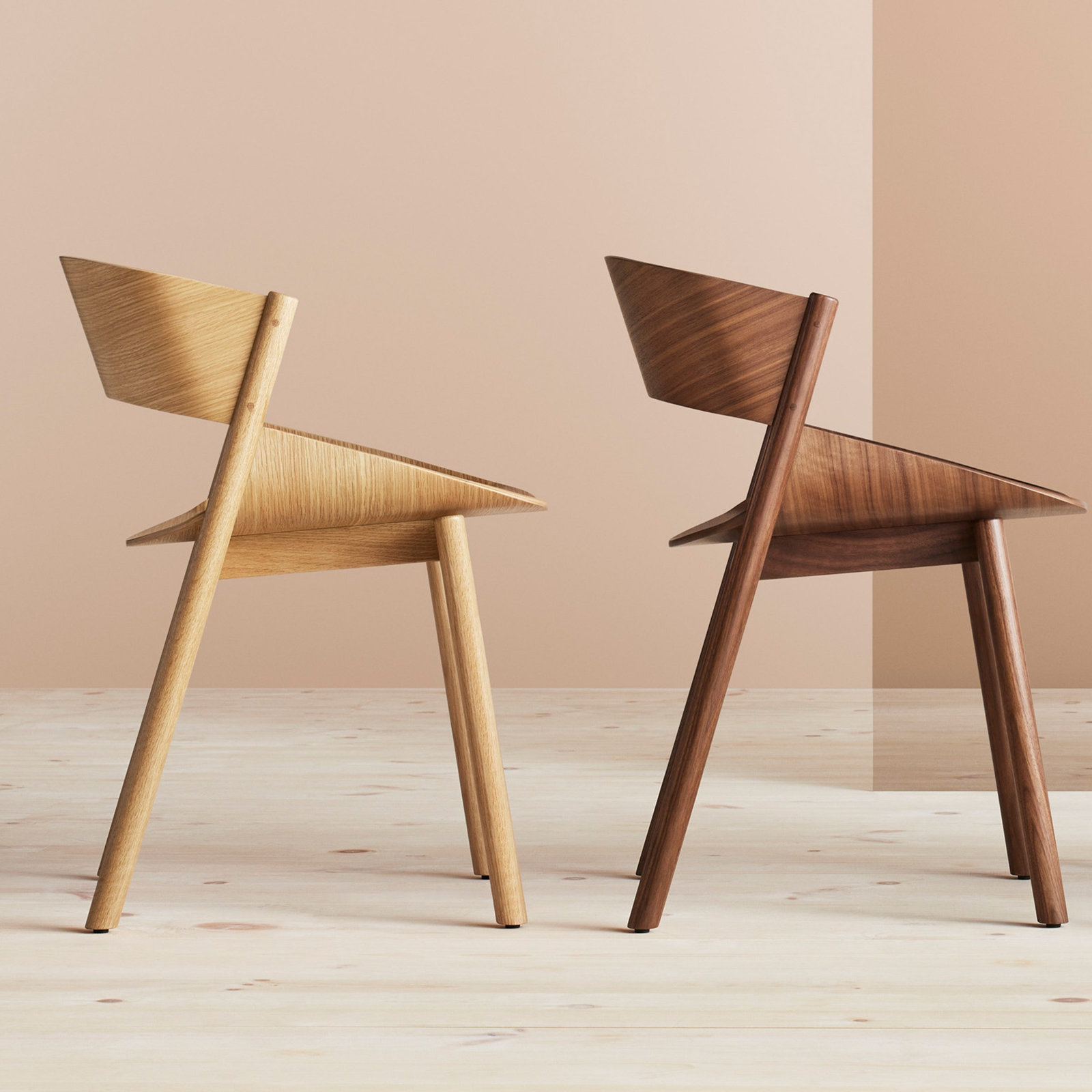 Port Oak Dining Chair, White Oak