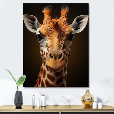 " Modern Brown Giraffe Symbolism "