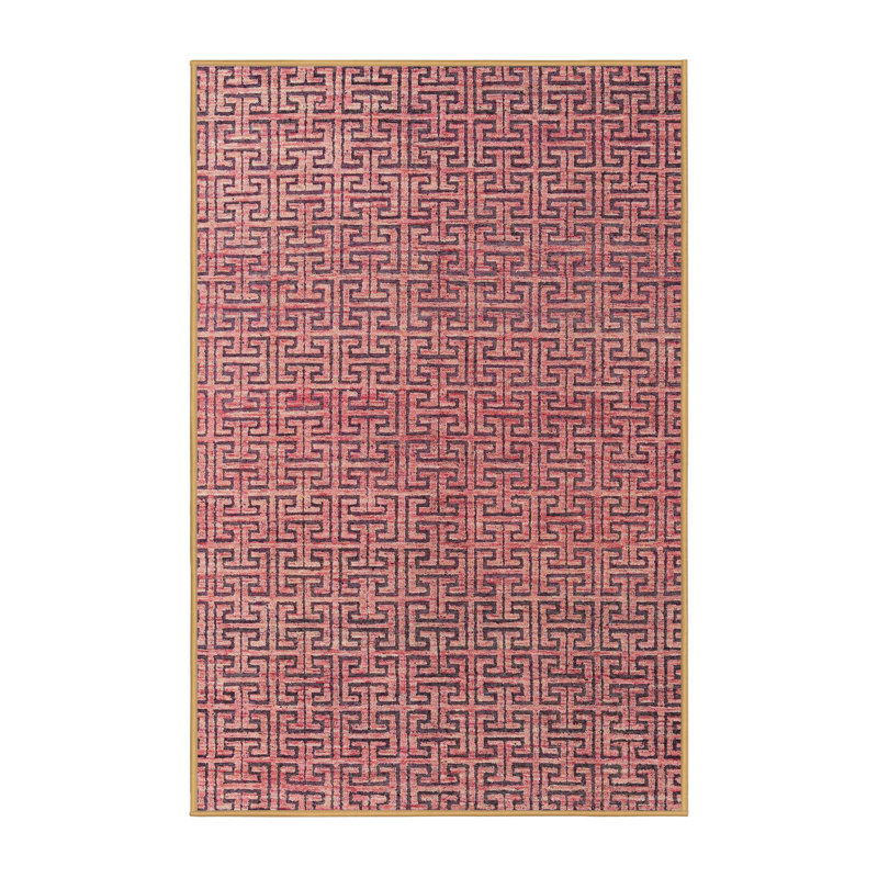 Alphee Abstract Indoor Rug, Rectangle 4' x 6'