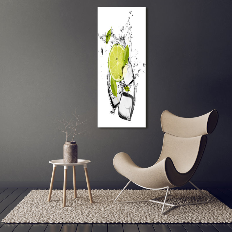 Limonka And Ice - Wrapped Canvas Print