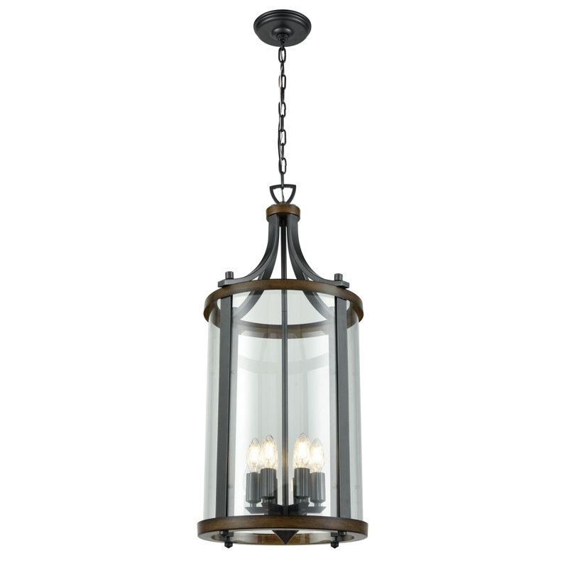 Luminaire tambour lanterne 6 lumières Colleyville