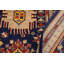 Tapis oriental en laine bleu / bleu clair Dorn 8 pi 8 po x 11 pi 9 po Dorn