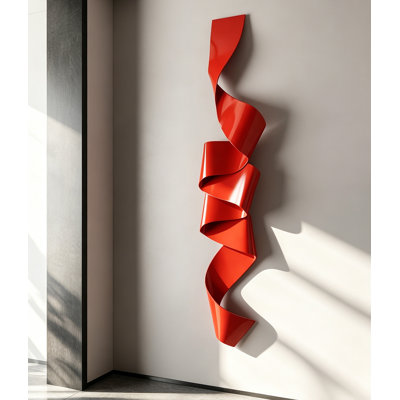 Décoration murale italienne en métal de forme spéciale minimaliste pour fond de vestibule
