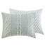 3 Piece Full/Queen Bedding , Cotton With Ground And Pattern Buttons Button
