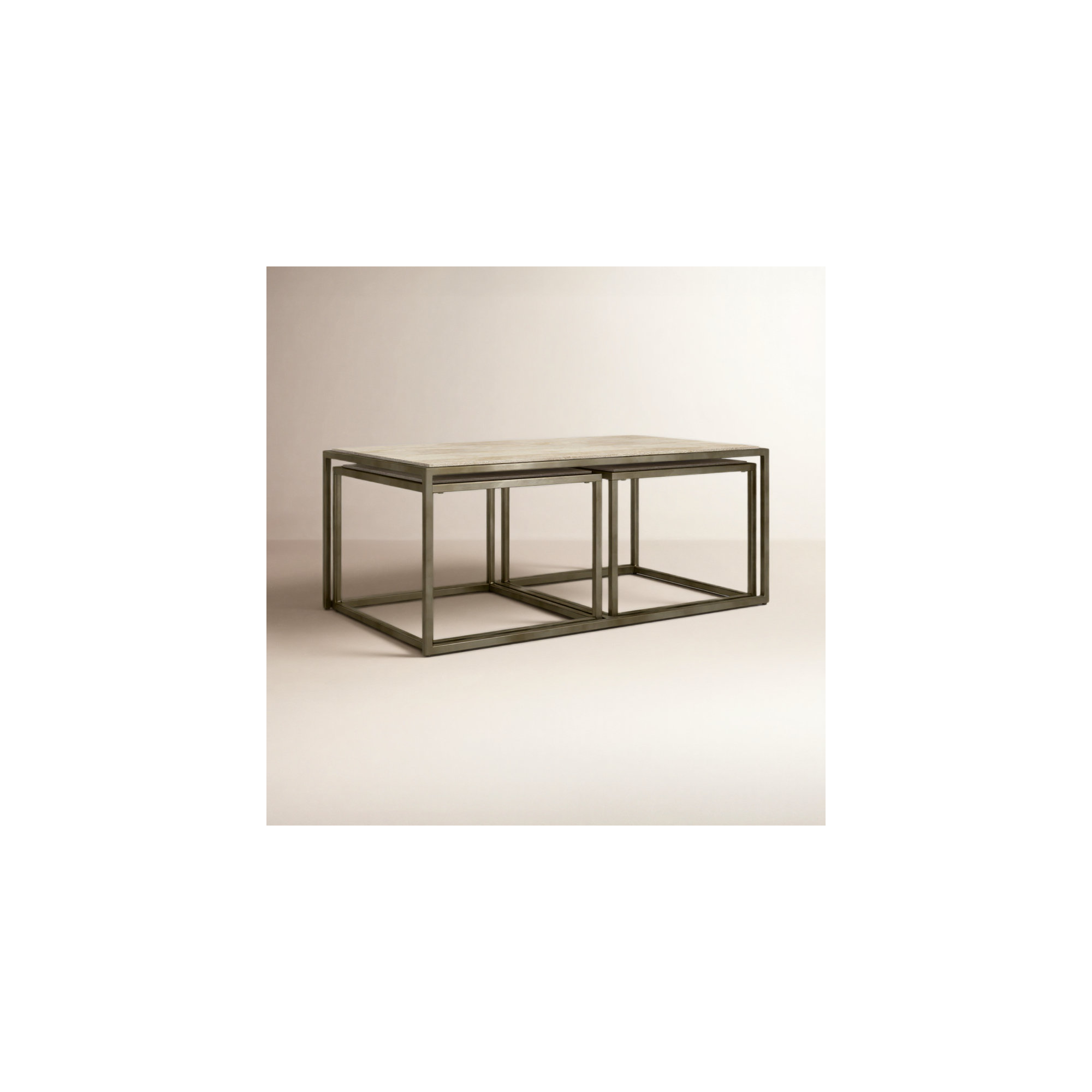 Kressley Stone Nesting Coffee Table