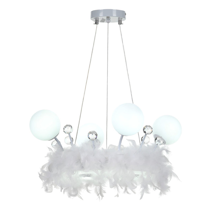 Dugas 4 - Light White LED Unique/Statement Pendant