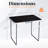 2.3Ft. Brown Rectangular  Patio Folding Table Aluminum-145125411