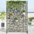 6 ft. H x 4 ft. W Metal Privacy Screen Panel Pattern-114498978