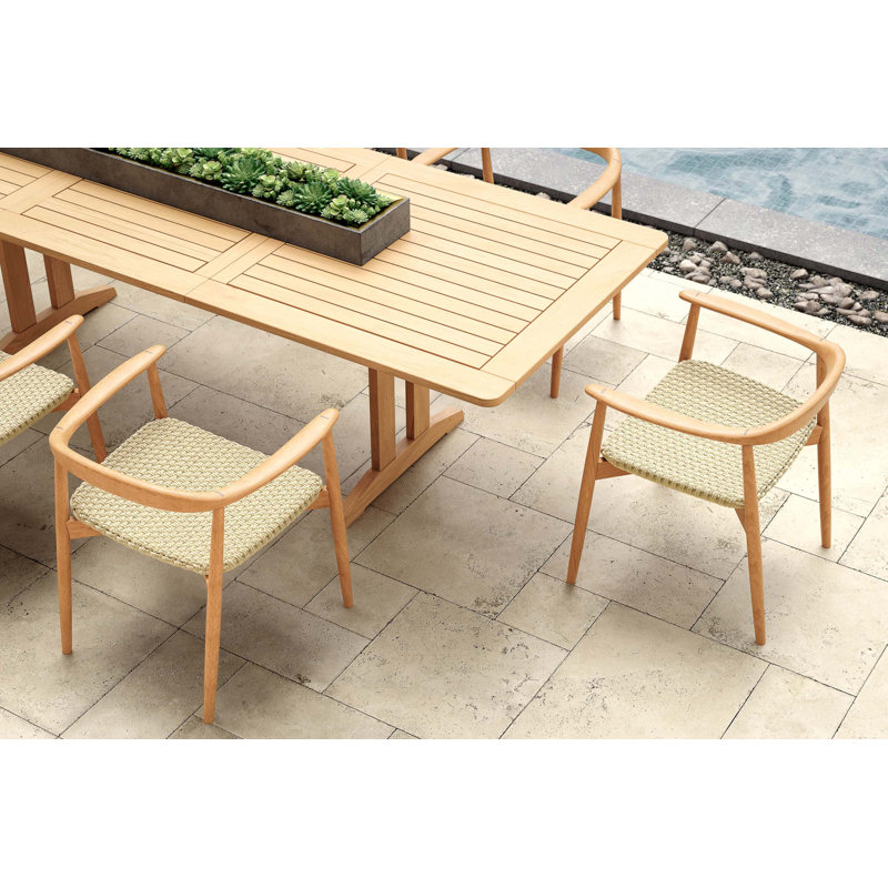 Foundations Outdoor Teak Dining Table