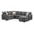 Polyester gris anthracite