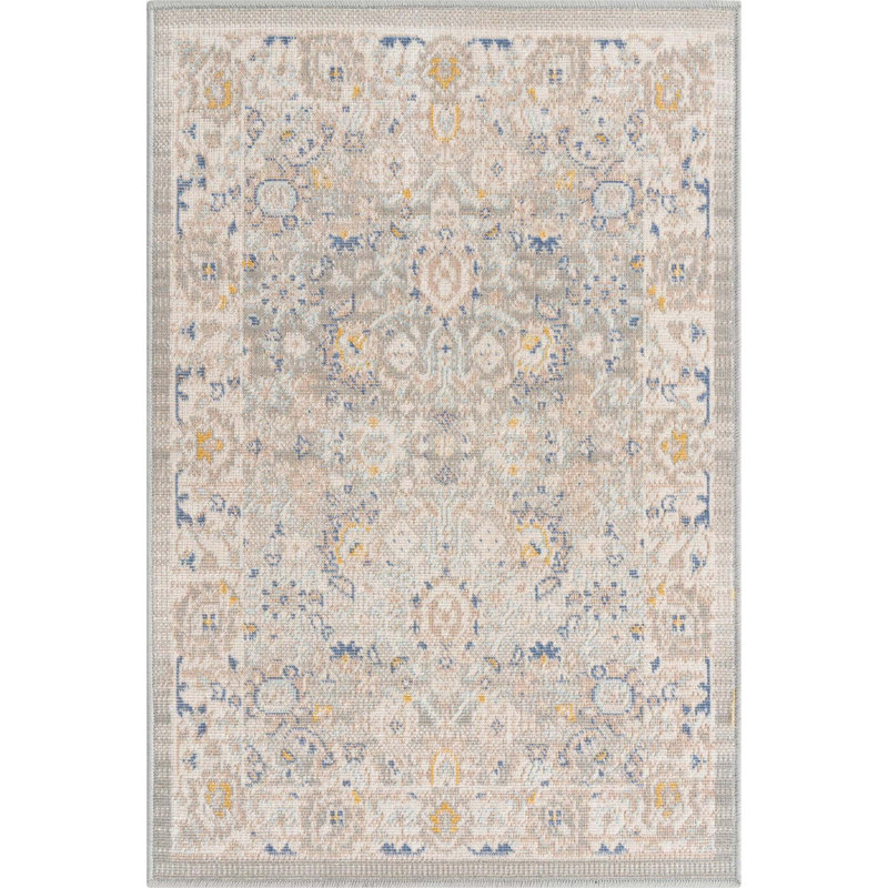 Lunnelle Oriental Indoor Rug, Rectangle 2'2" x 3'