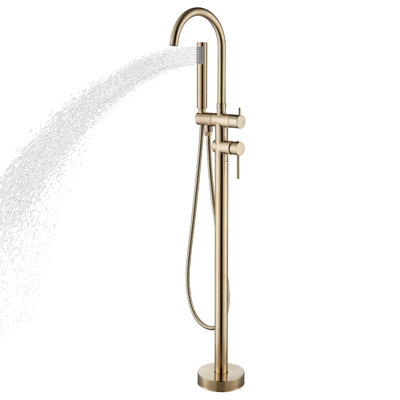 Robinet de baignoire autoportant pour salle de bain