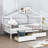 Velida Twin Daybed with Two Drawers-909876147-909805378