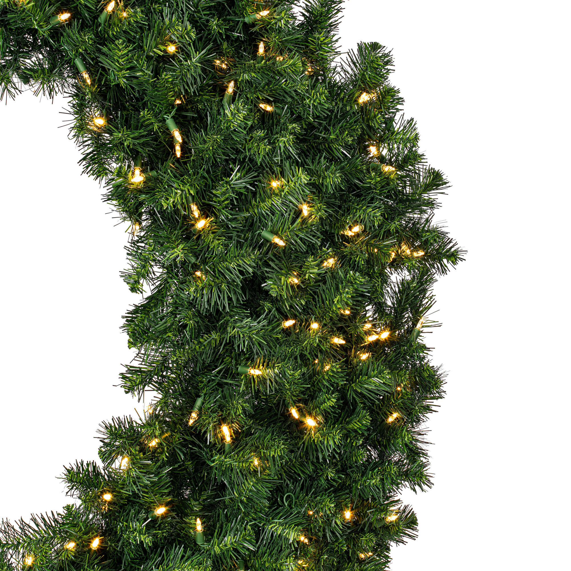 Alanny Artificial Fir Wreath Dura-Lit, 60"