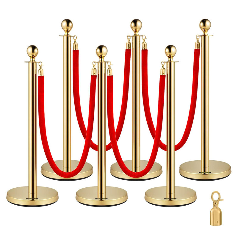 VEVOR 37.4'' H x 60'' W Stainless Steel Stanchion System