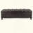 Ottoman Bench With Storage, PU Surface, Rubber Wood Legs, 300 Lbs Capacity