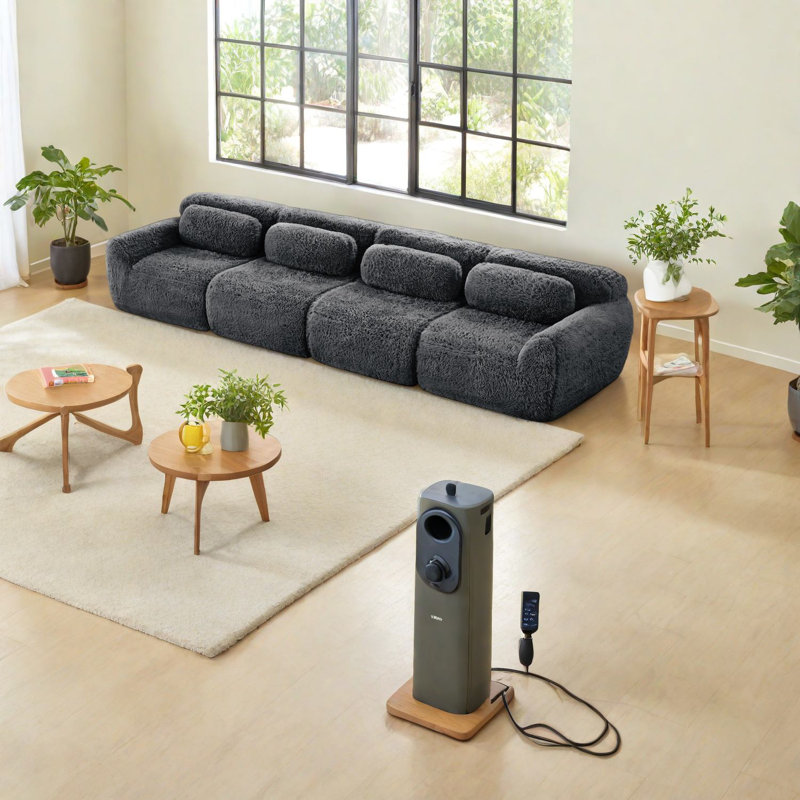 Canapés ergonomiques haut de gamme, gris foncé, design d'intérieur polyvalent