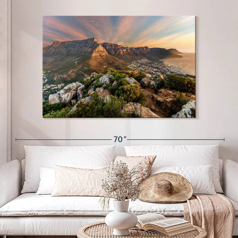 Nicci Table Mountainscape, 34" H x 51" W