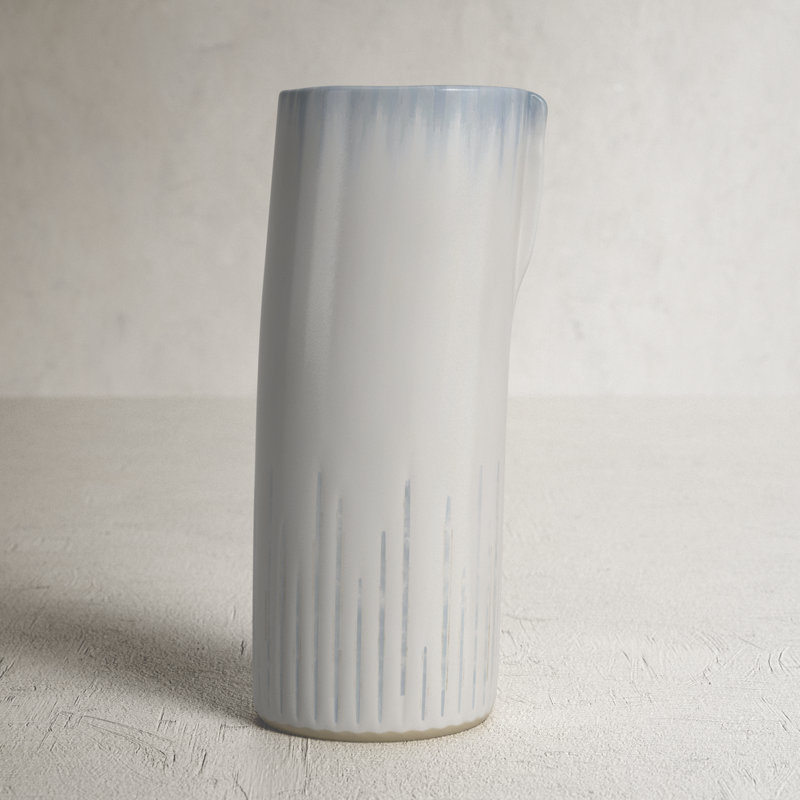 9.75'' Handmade Ceramic Table Vase