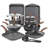 17 - Piece Non-Stick Aluminum Cookware Set-302130886
