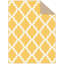 Tapis marocain jaune à motif treillis Pink-27331138