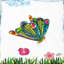 «Knott Vibrant Butterfly Wings II», reproduction sur toile tendue-705940202