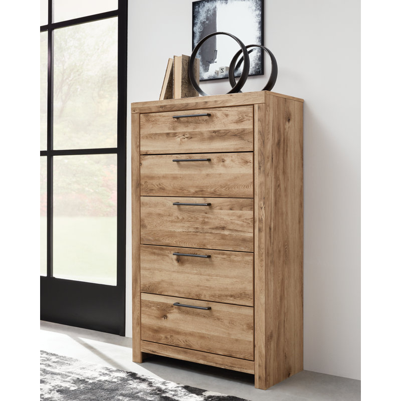 Commode 5 tiroirs l 31,73 po Homeira