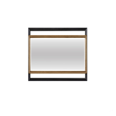 Miroir de paysage en métal