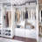 Metal Adjustable Wall Mounted Clothes Rack