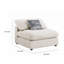 Chaise rembourrée Serene Beige-1530879274