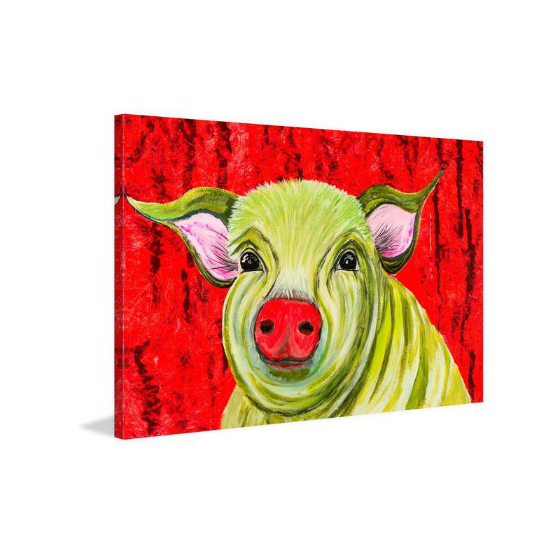 France Gilbert - Wrapped Canvas Painting, 30cm H x 45cm W