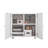 Home Office Printer Stand With Wheels, Printer Tables With File Door  Mobile Lateral Filing Cabinet With Open Storage Shelf For Letter/Legal/A4 Size Files-1294589745