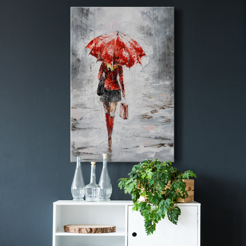 " City Shopping III ", 48" H x 32" W x 1.5" D