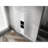 12" Bathroom Side Cabinet,2-Soft Close Doors,Float Mounting Design,12*2(KD-Packing)